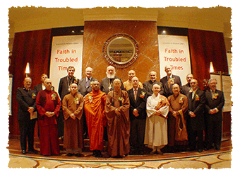 Promoting religious cooperation to bring peace and well-being to humanity